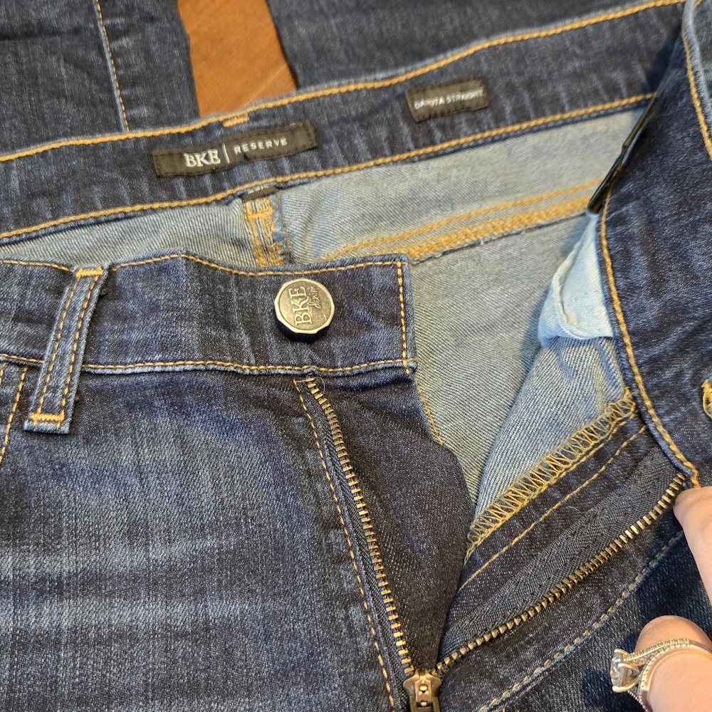 BKE Reserve 29R Dakota Straight Jeans - Picture 7 of 10